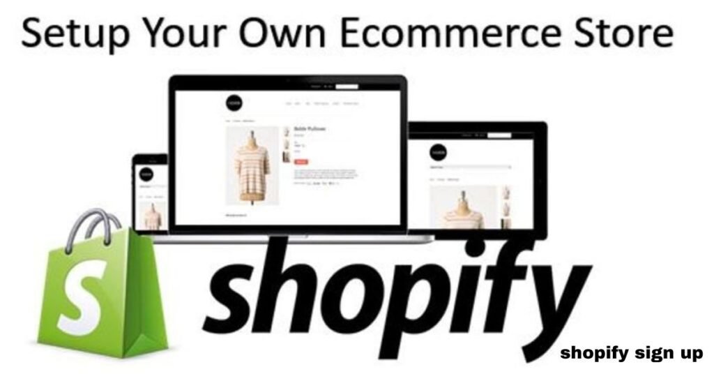 shopify sign up
